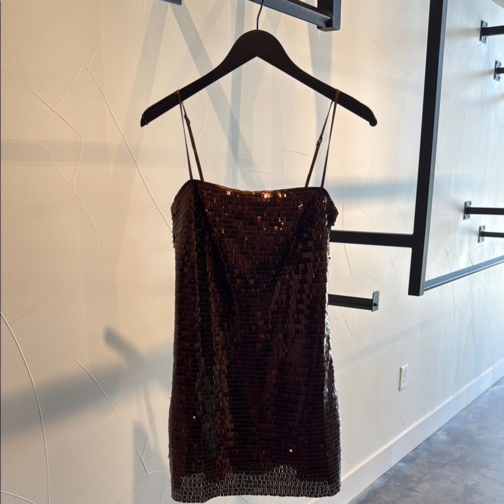 Elegant Sequin Dress in Black